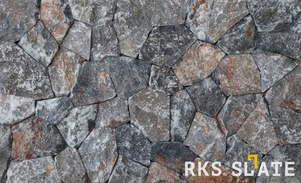 Облицовочный камень RKS SLATE Anatolian Black Marble Loose