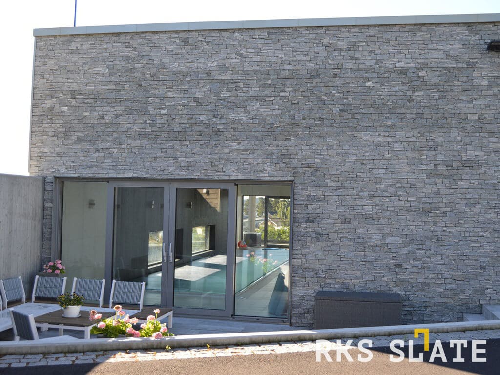 Облицовочный камень RKS SLATE Sesame Grey Castle