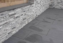 3D панели RKS SLATE Мрамор Cloudy Grey Classic