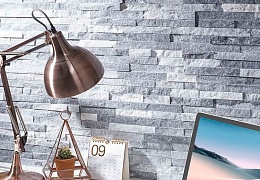 3D панели RKS SLATE Мрамор Cloudy Grey Classic