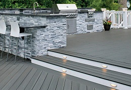 3D панели RKS SLATE Мрамор Cloudy Grey Classic