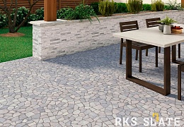 3D панели RKS SLATE Мрамор Cloudy Grey Classic