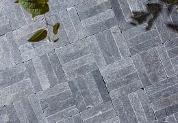 Брусчатка RKS Slate Belgian Black 100х100 мм