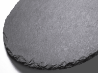 Кровельный Сланец RKS SLATE Charcoal, бобровый хвост 400х200 мм