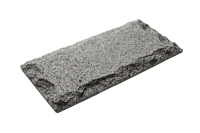 Темно-серая Гранитная плитка Dark Grey, Mushroom под скалу колотая купить в  Майкопе