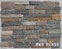 Натуральный камень для фасада RKS SLATE Lexington Strips