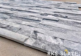 3D панели RKS SLATE Мрамор Cloudy Grey Classic