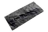 3д панели скала натуральный камень базальт Black Basalt Rock 400х200 для интерьера