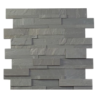 3D панели из камня RKS SLATE Belgian Grey Rockface