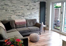 3D панели RKS SLATE Мрамор Cloudy Grey Classic